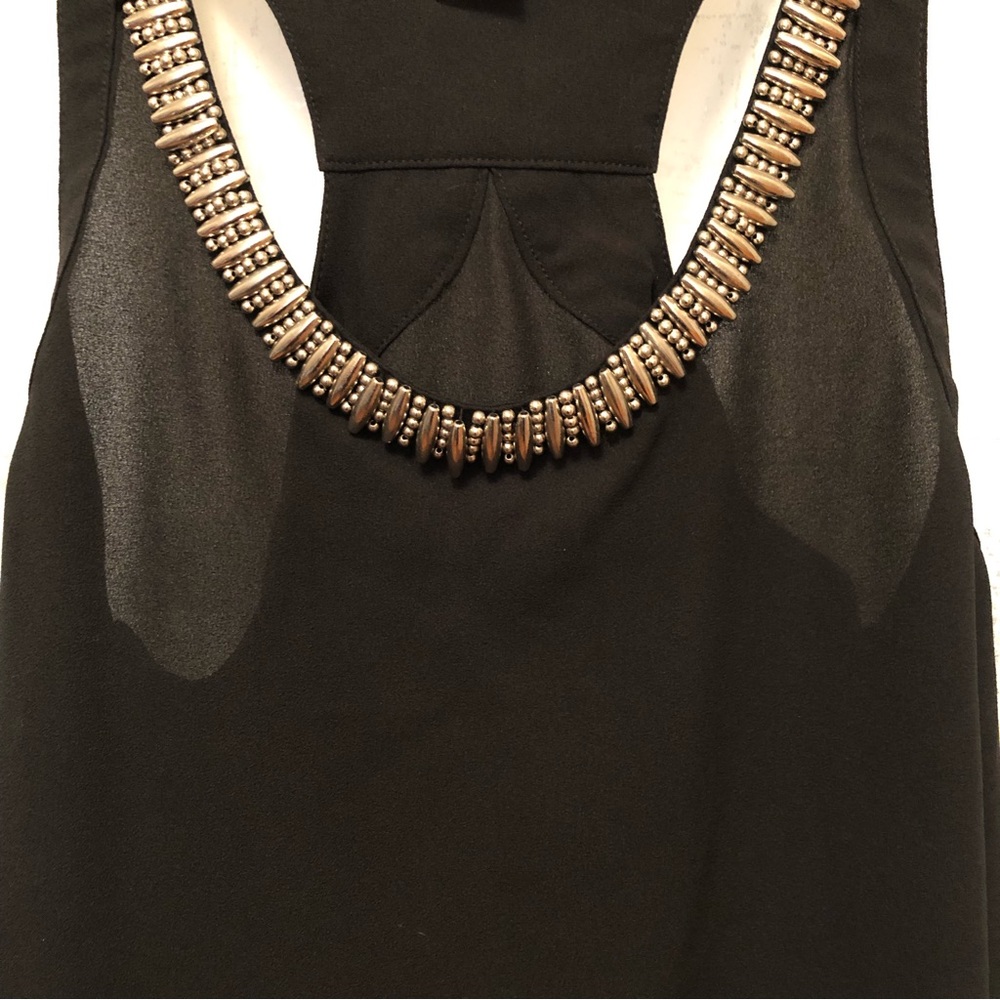 Razortop sleeveless black shirt Sz Small